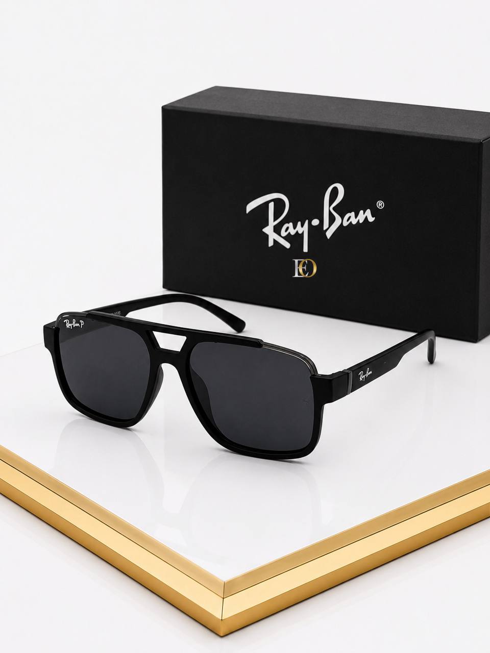 Ray-Ban Tam Siyah Çerçeveli Siyah Camlı İkonik Güneş Gözlüğü